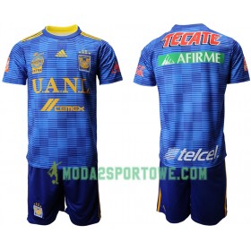 Koszulka Tigres UANL Dziecięcy Wyjazdowe Stroje Piłkarskie 2019/20 Krótki Rękaw